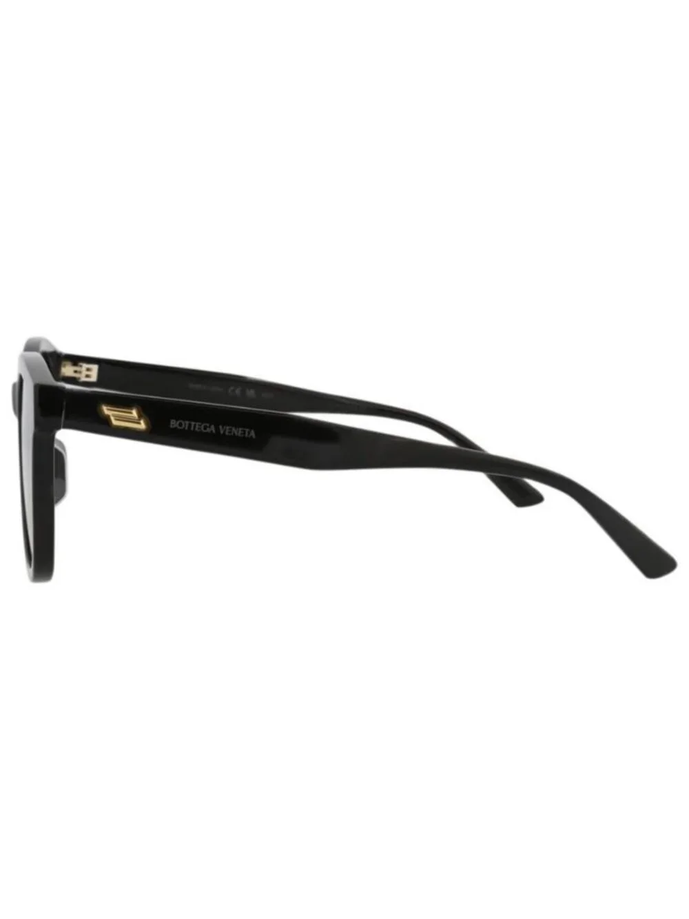 New Bottega Veneta Womens Round/Oval Black Black Grey Fashion Designer Sunglasse